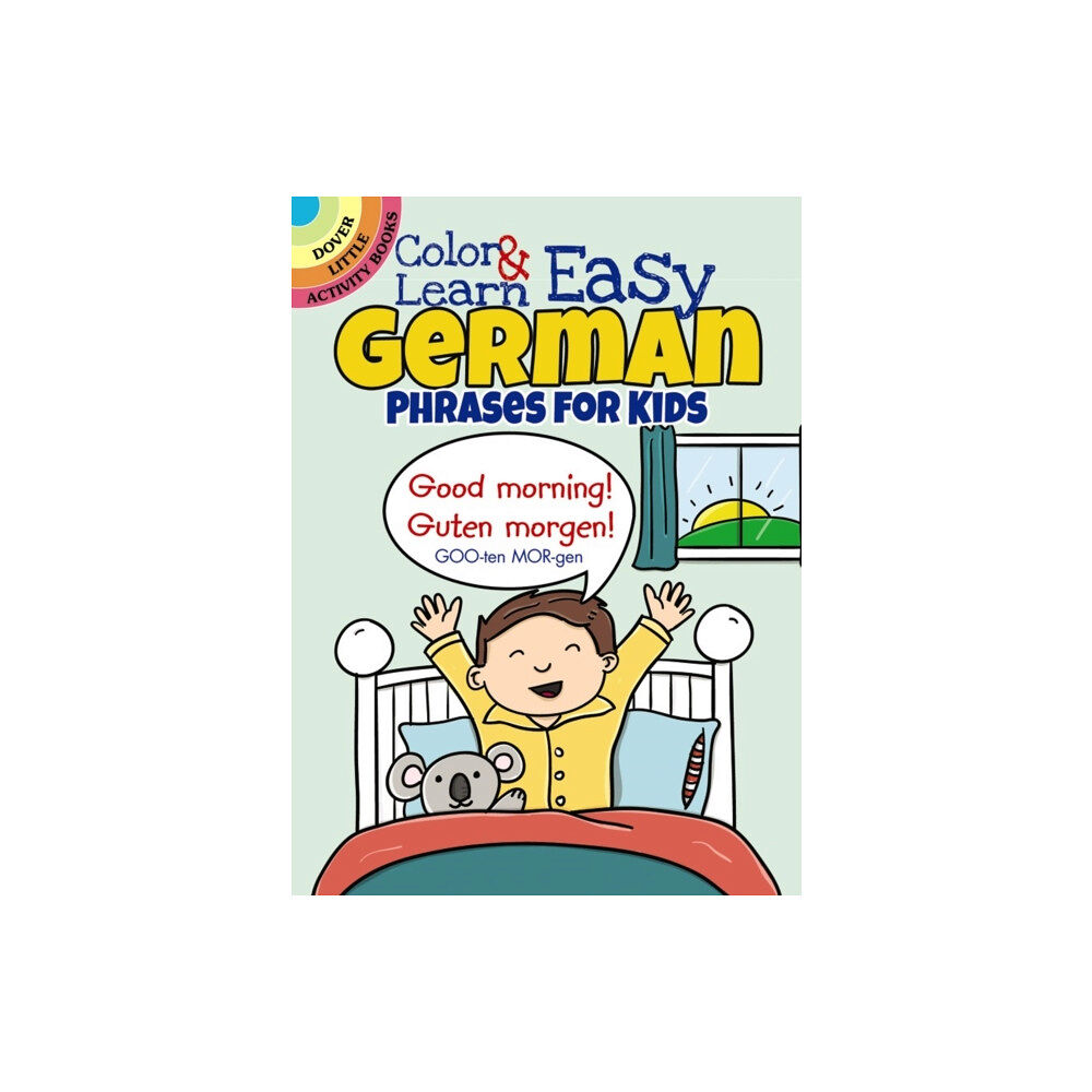 Dover publications inc. Color & Learn Easy German Phrases for Kids (häftad, eng)