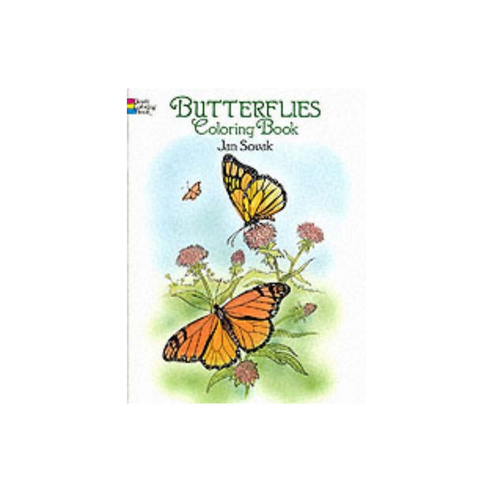 Dover publications inc. Butterflies Coloring Book (häftad, eng)