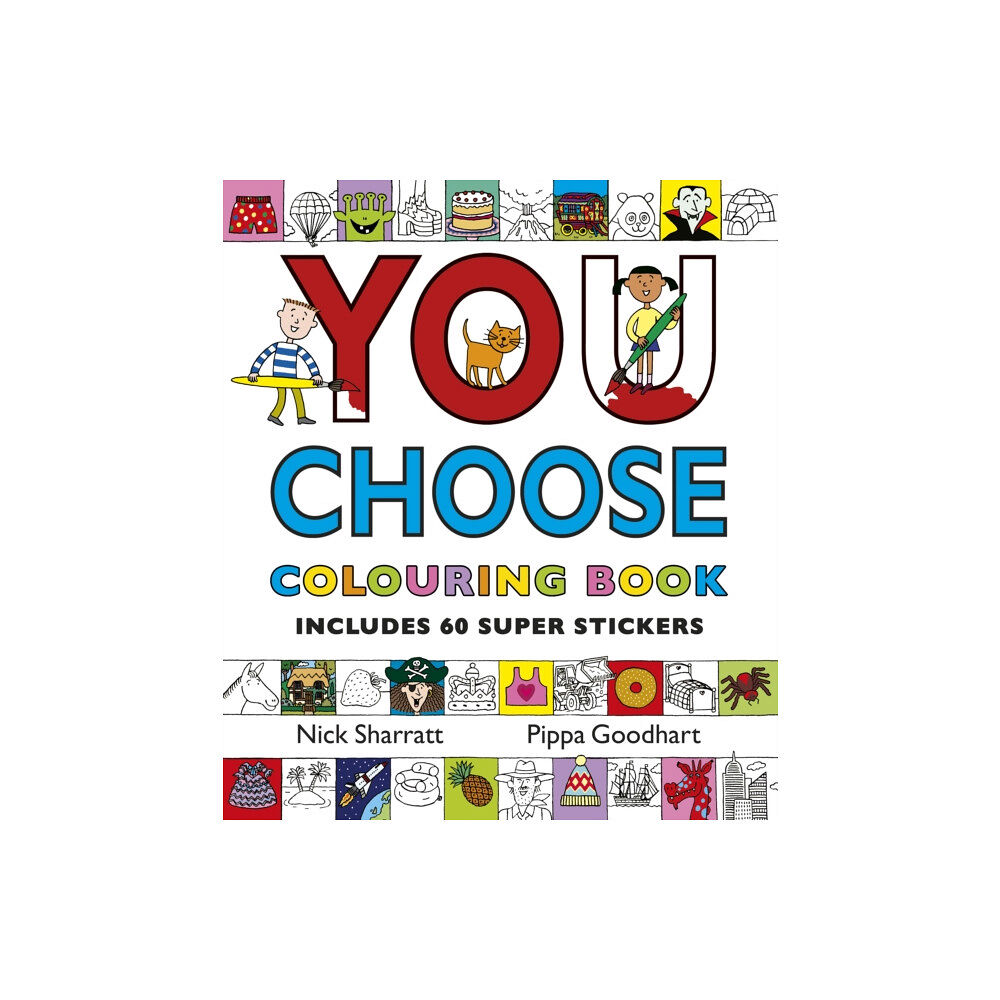 Penguin Random House Children's UK You Choose: Colouring Book with Stickers (häftad, eng)