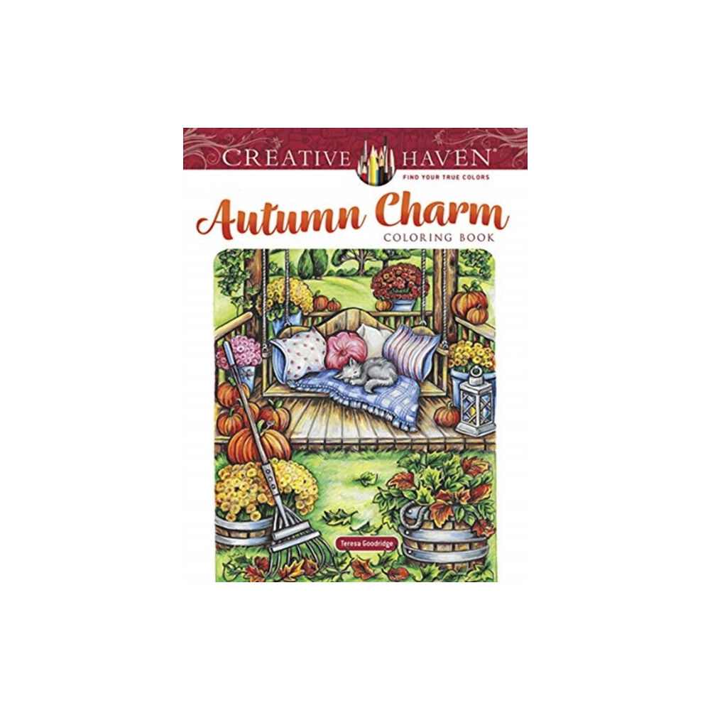 Dover publications inc. Creative Haven Autumn Charm Coloring Book (häftad, eng)
