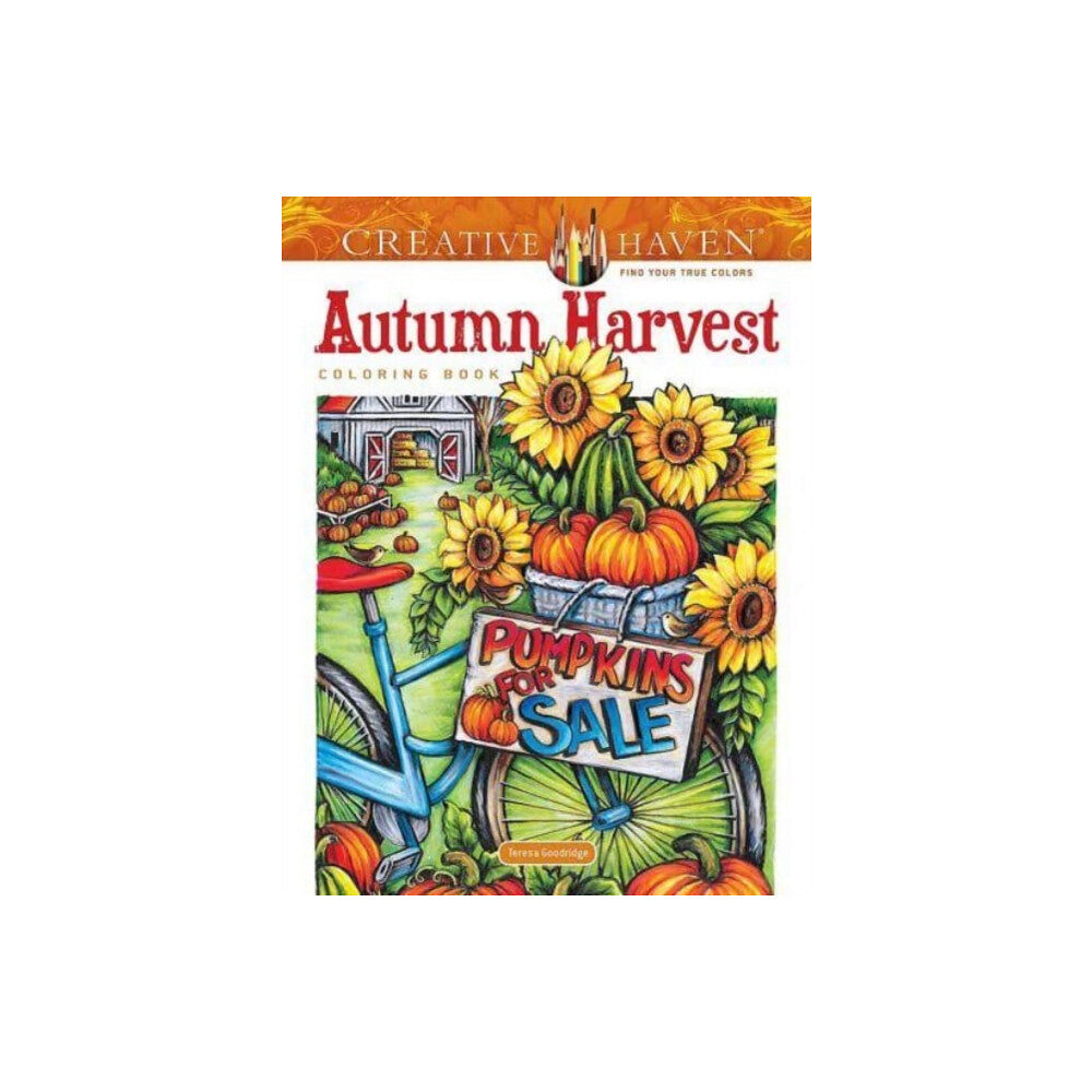 Dover publications inc. Creative Haven Autumn Harvest Coloring Book (häftad, eng)