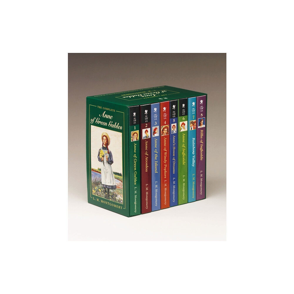 Random House USA Inc Anne of Green Gables, Complete 8-Book Box Set (häftad, eng)
