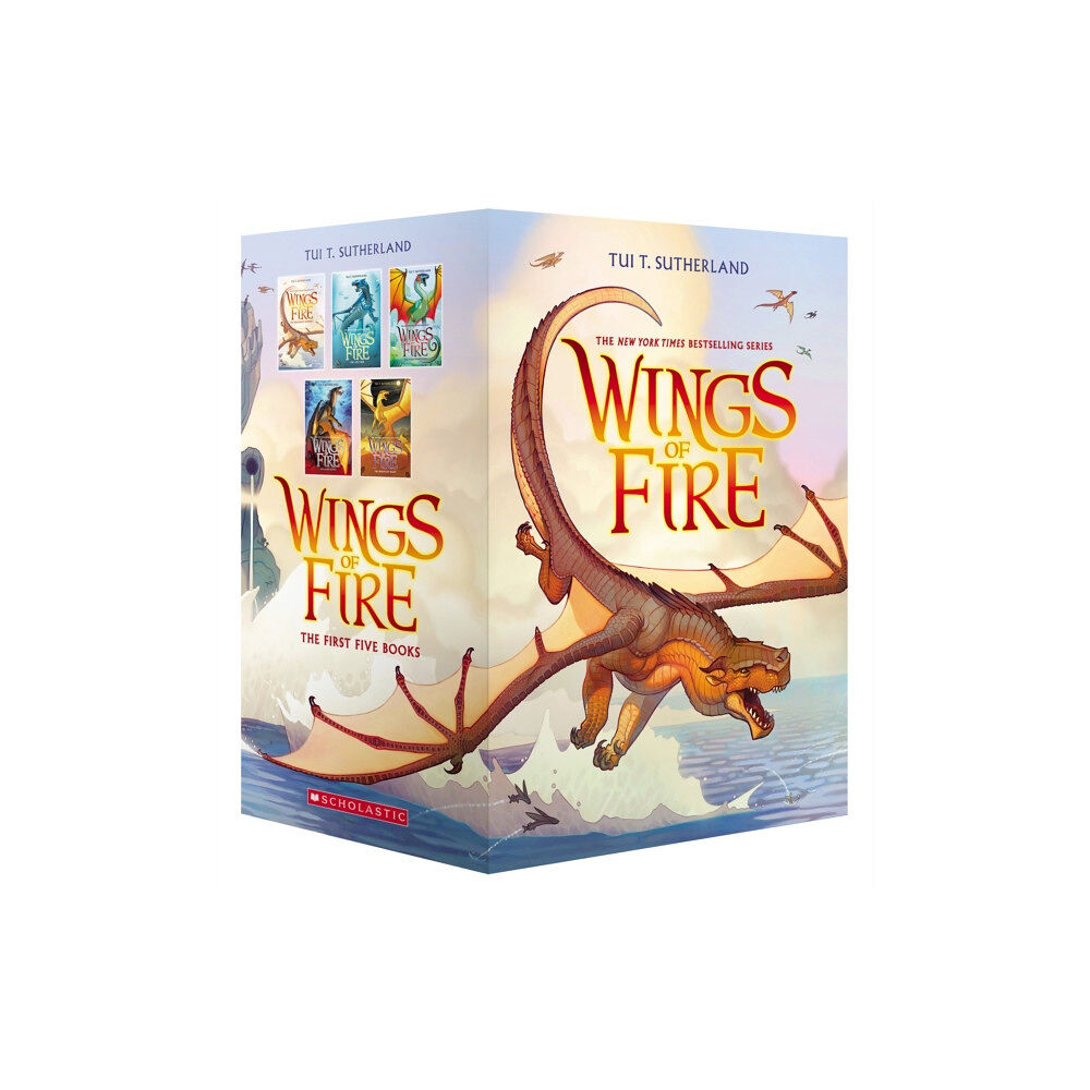 Scholastic US Wings of Fire The Dragonet Prophecy (Box set) (häftad, eng)