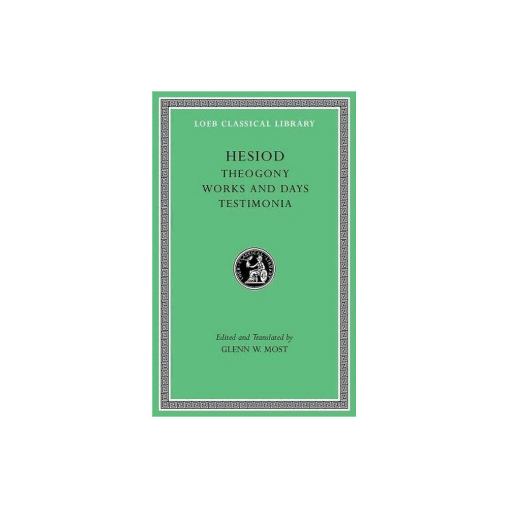 Harvard university press Theogony. Works and Days. Testimonia (inbunden, eng)