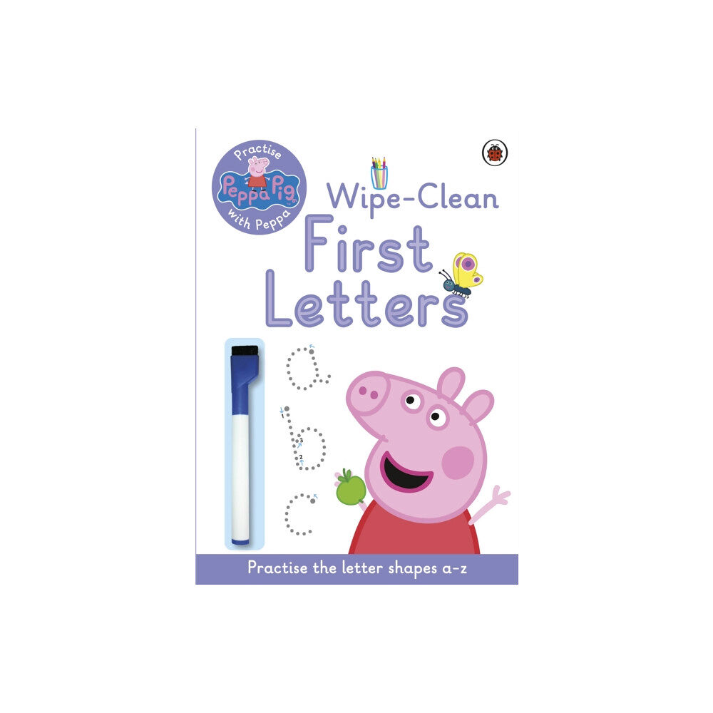 Penguin Random House Children's UK Peppa Pig: Practise with Peppa: Wipe-Clean First Letters (häftad, eng)