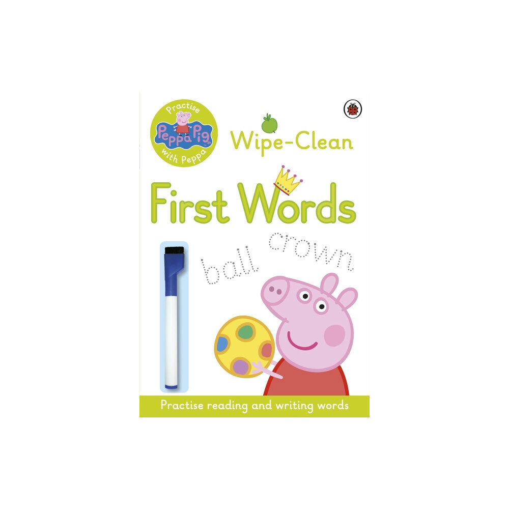 Penguin Random House Children's UK Peppa Pig: Practise with Peppa: Wipe-Clean First Words (häftad, eng)