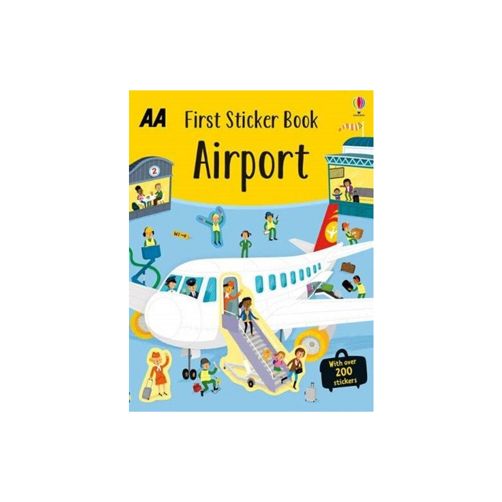 AA Publishing First Sticker Book Airport (häftad, eng)