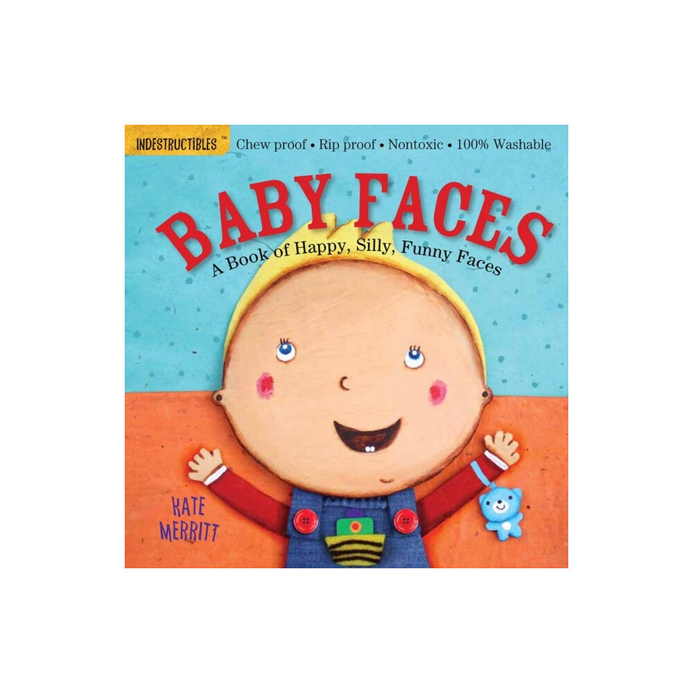 Workman Publishing Indestructibles: Baby Faces: A Book of Happy, Silly, Funny Faces (häftad, eng)