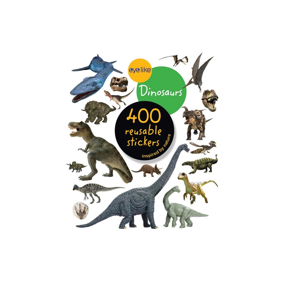 Workman Publishing Eyelike Stickers: Dinosaurs (häftad, eng)