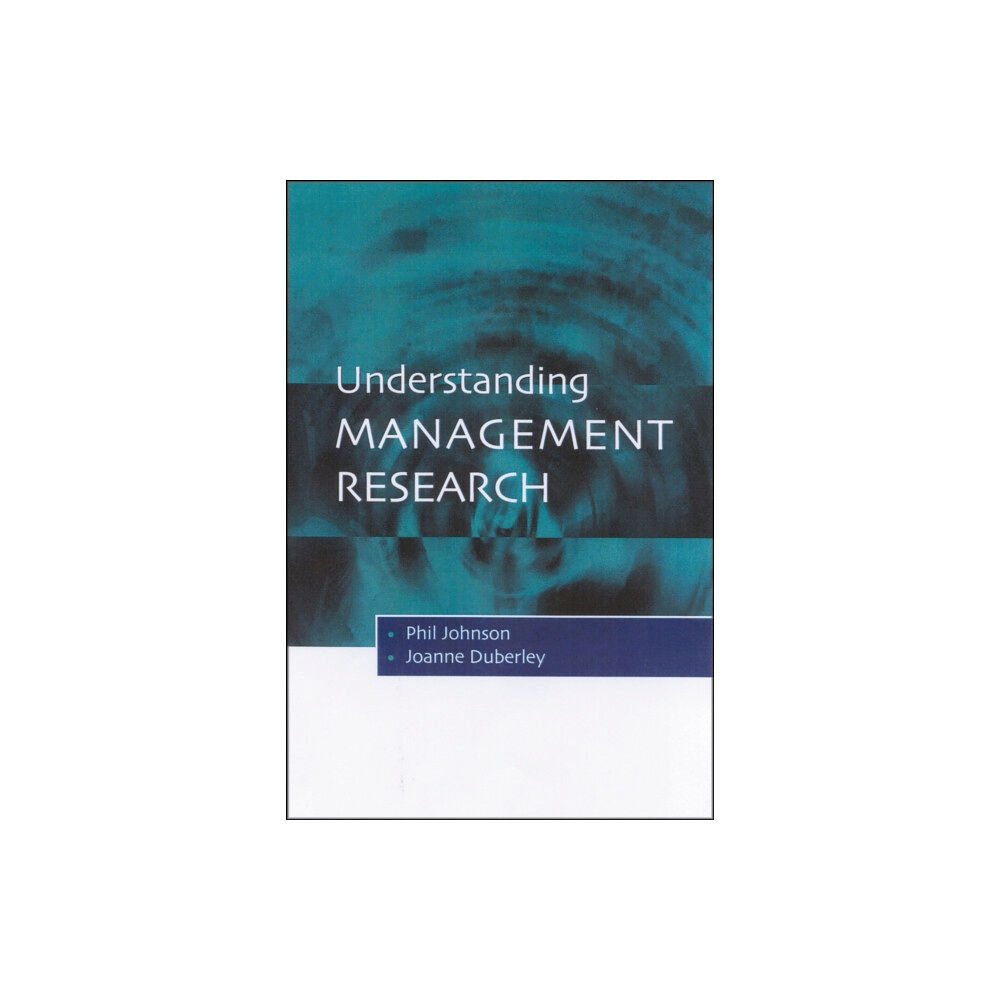 Sage publications inc Understanding Management Research (häftad, eng)