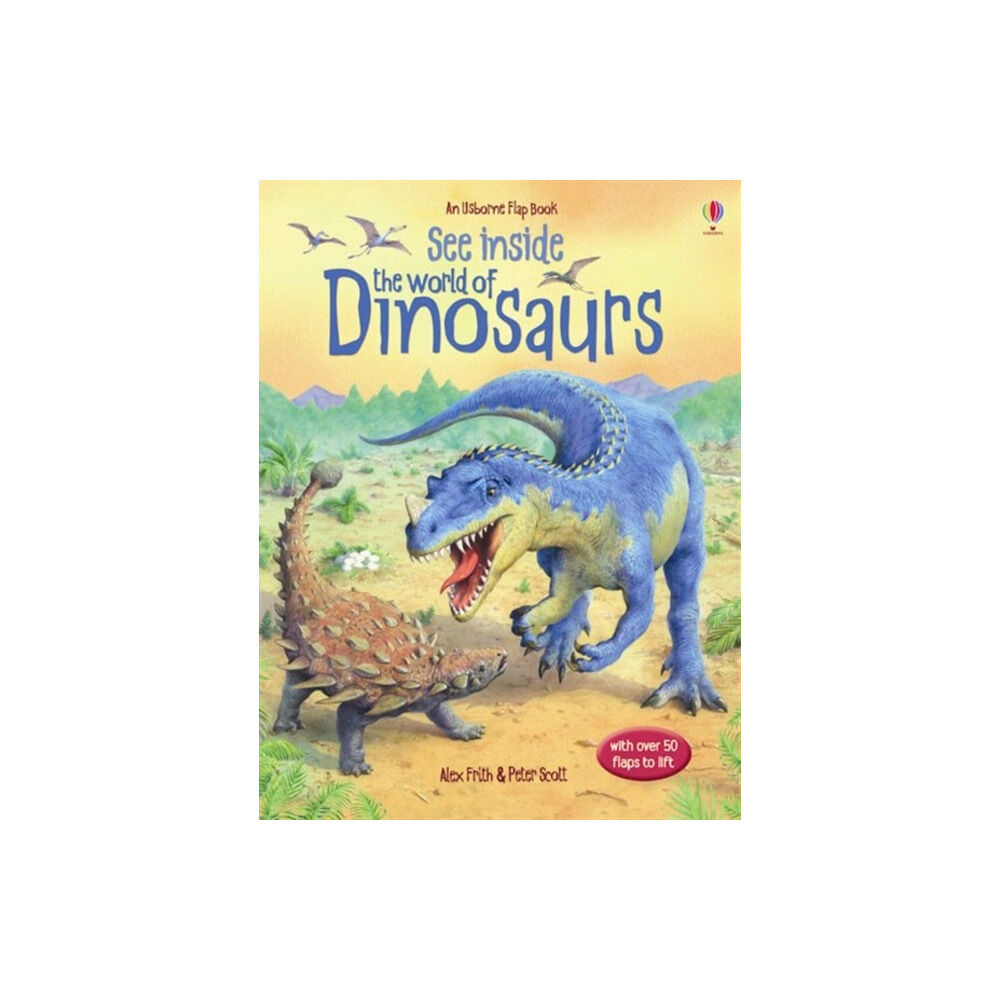 Usborne Publishing Ltd See Inside the World of Dinosaurs (bok, board book, eng)