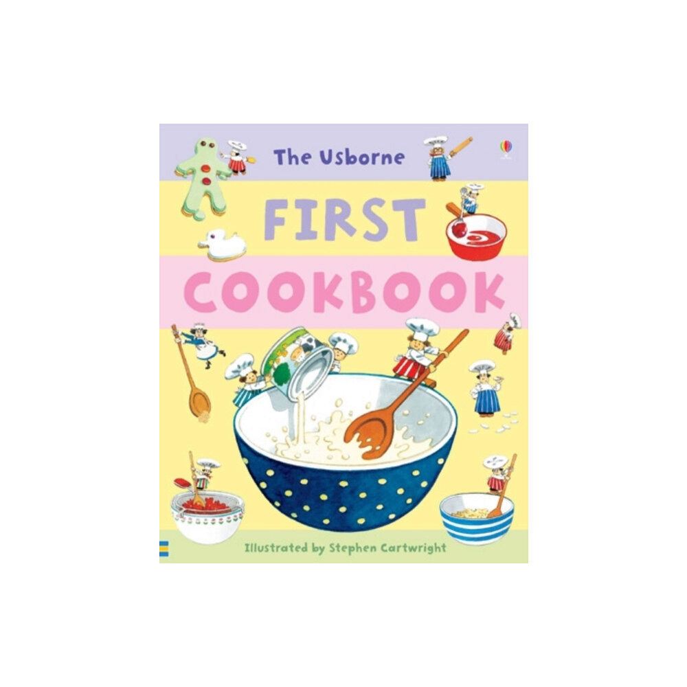 Usborne Publishing Ltd First Cookbook (bok, spiral, eng)