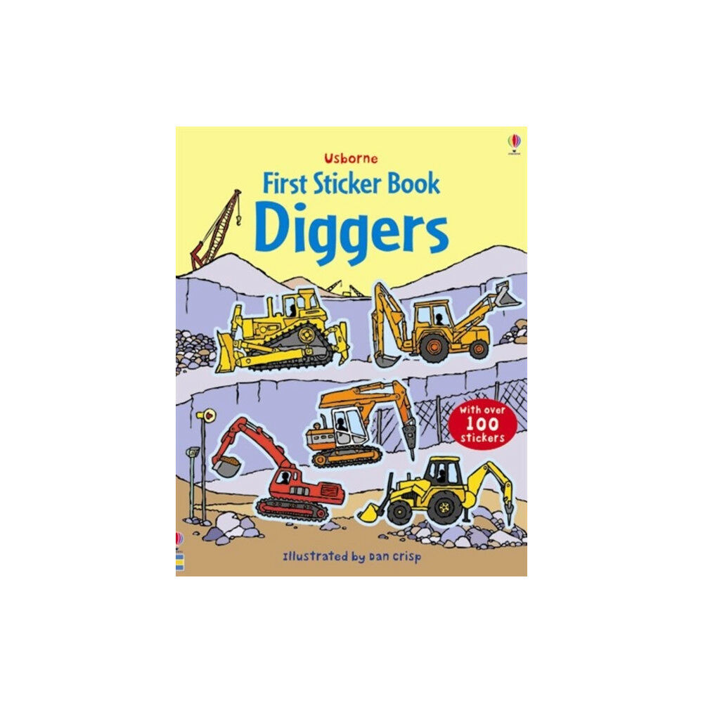 Usborne Publishing Ltd First Sticker Book Diggers (häftad, eng)