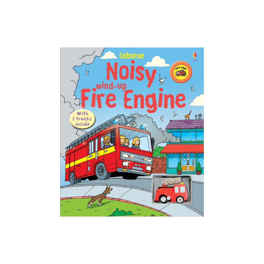 Usborne Publishing Ltd Noisy Wind-up Fire Engine (bok, board book, eng)