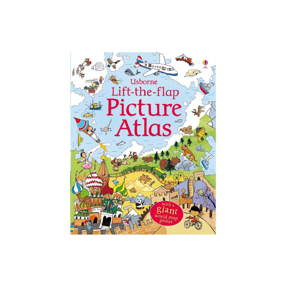 Usborne Publishing Ltd Lift-the-Flap Picture Atlas (bok, board book, eng)