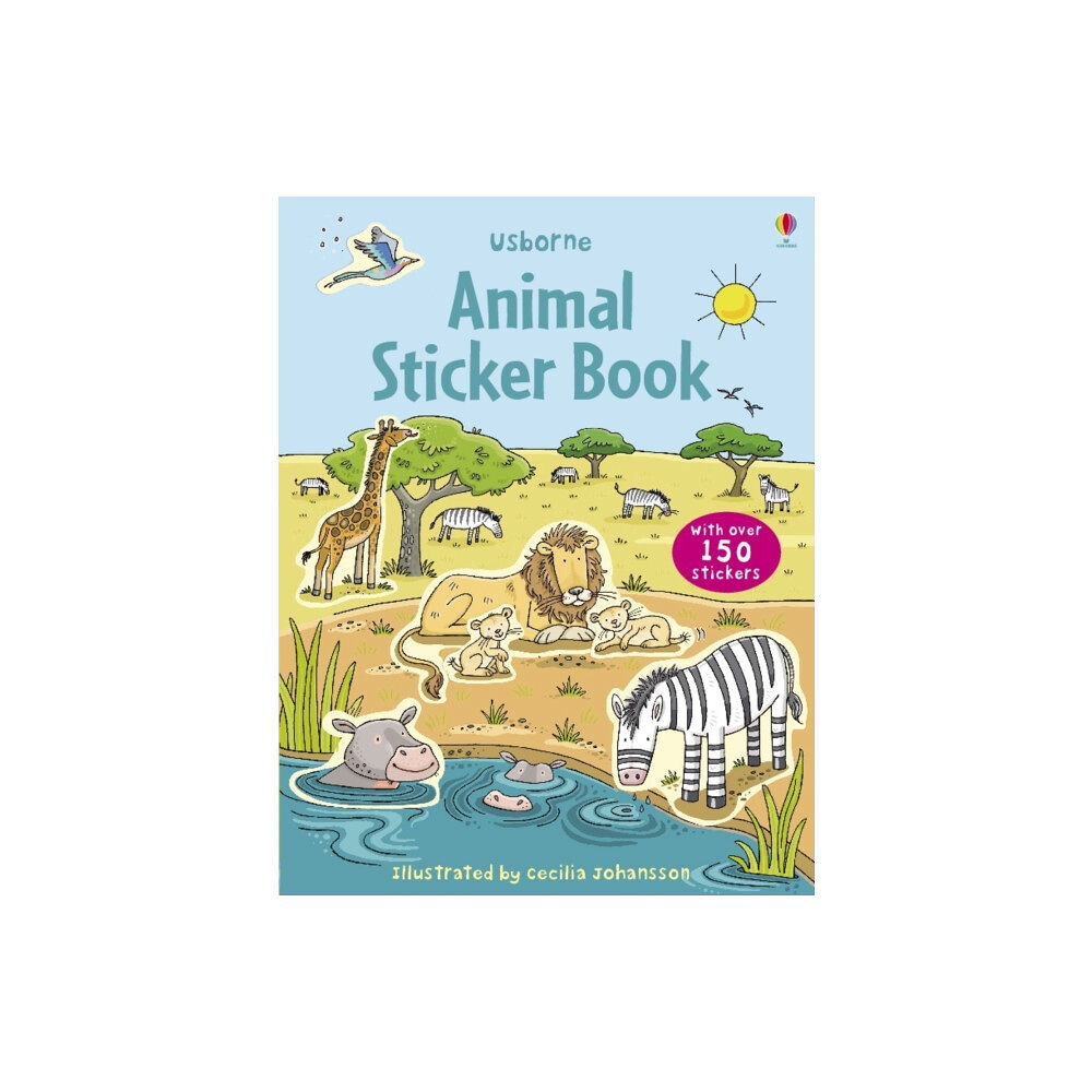 Usborne Publishing Ltd First Sticker Book Animals (häftad, eng)