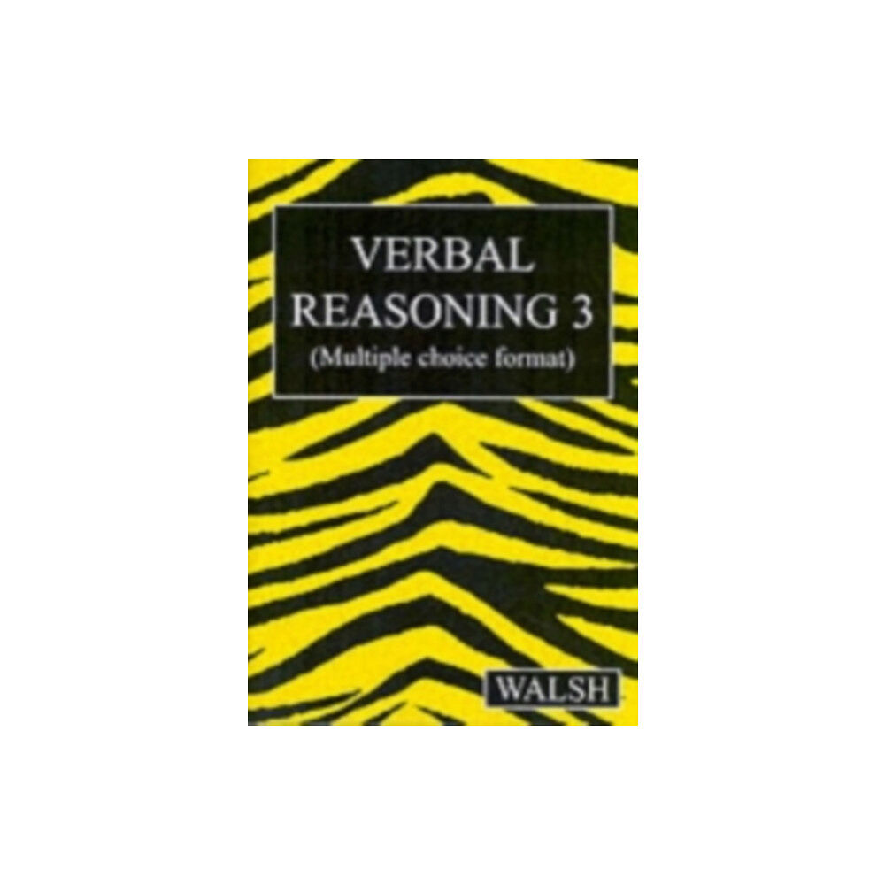 bumblebee(UK) Ltd Verbal Reasoning 3 (häftad, eng)