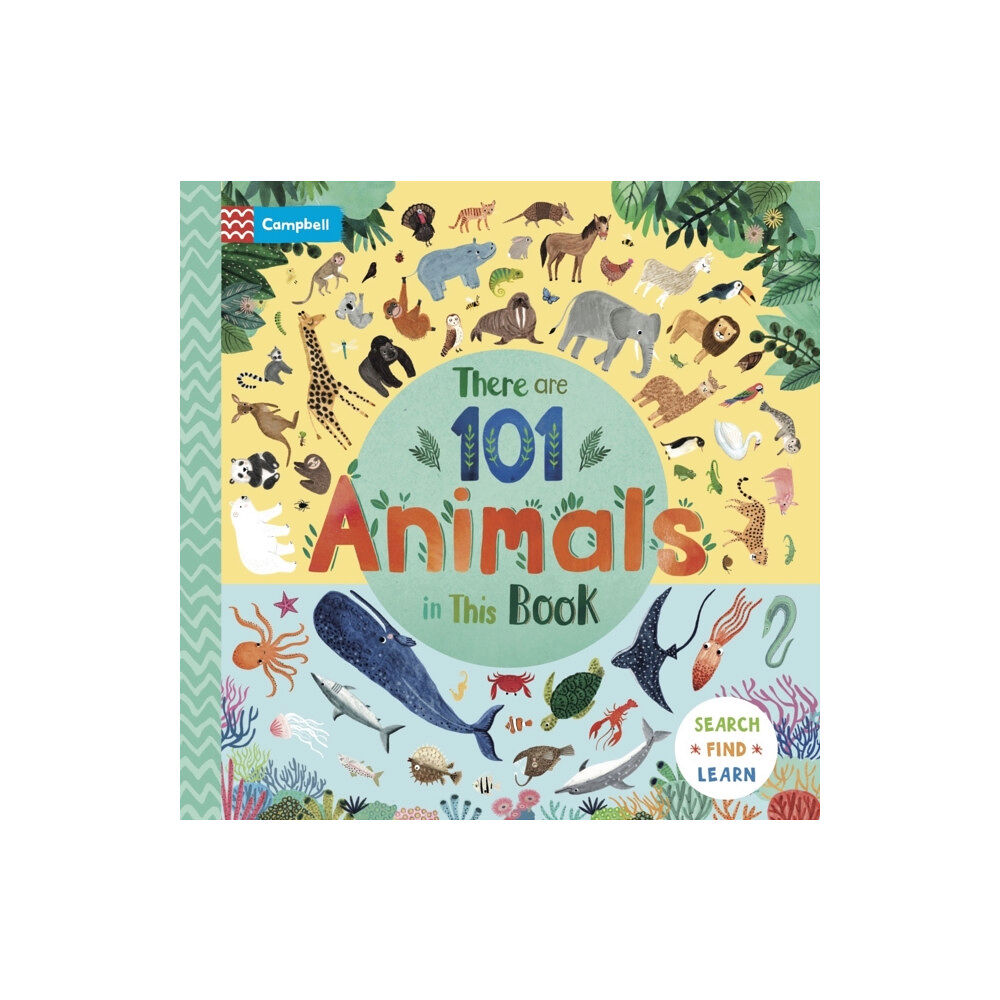 Pan Macmillan There Are 101 Animals in This Book (bok, board book, eng)