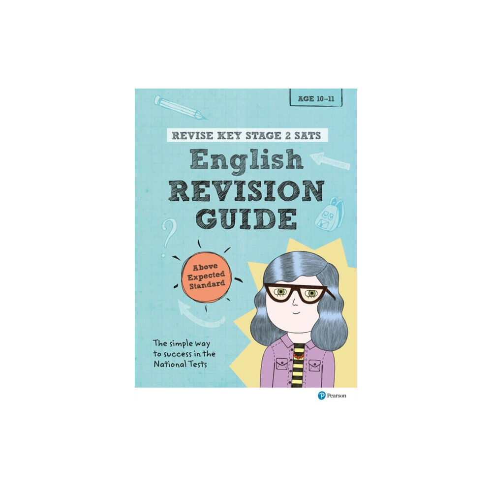 Pearson Education Limited Pearson REVISE Key Stage 2 SATs English Revision Guide Above Expected Standard for the 2025 and 2026 exams (häftad, eng)