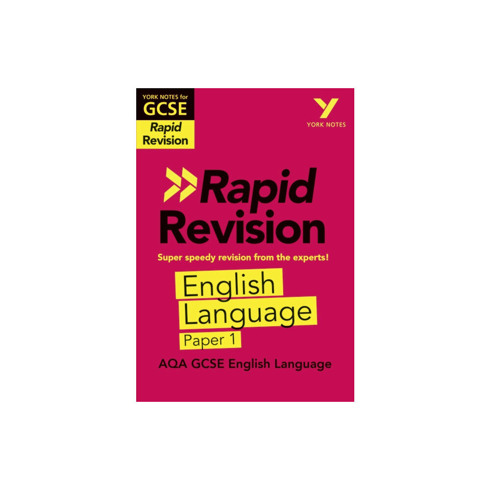 Pearson Education Limited York Notes RAPID AQA GCSE (Revision Guide) AQA English Language Paper 1 - for 2026, 2027 exams (häftad, eng)
