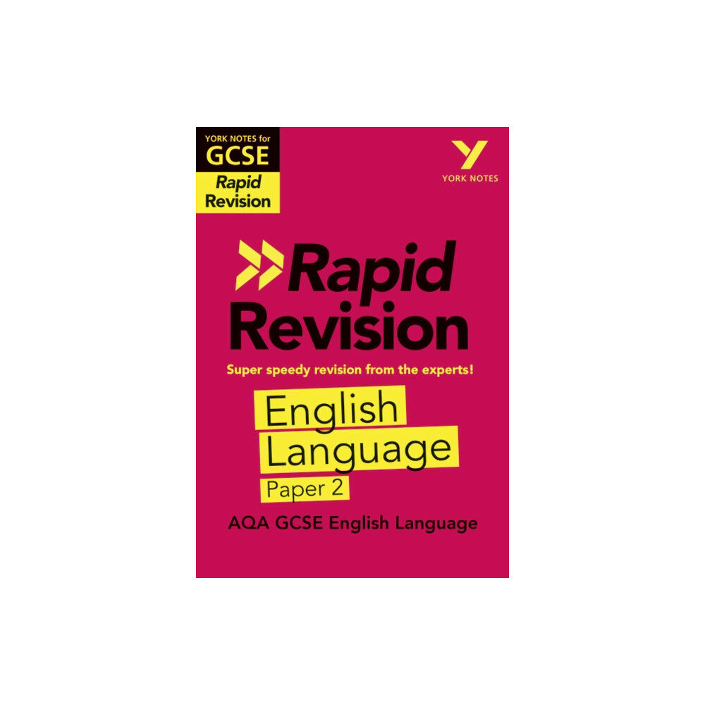 Pearson Education Limited York Notes RAPID AQA GCSE (Revision Guide) AQA English Language Paper 2 - for 2026, 2027 exams (häftad, eng)
