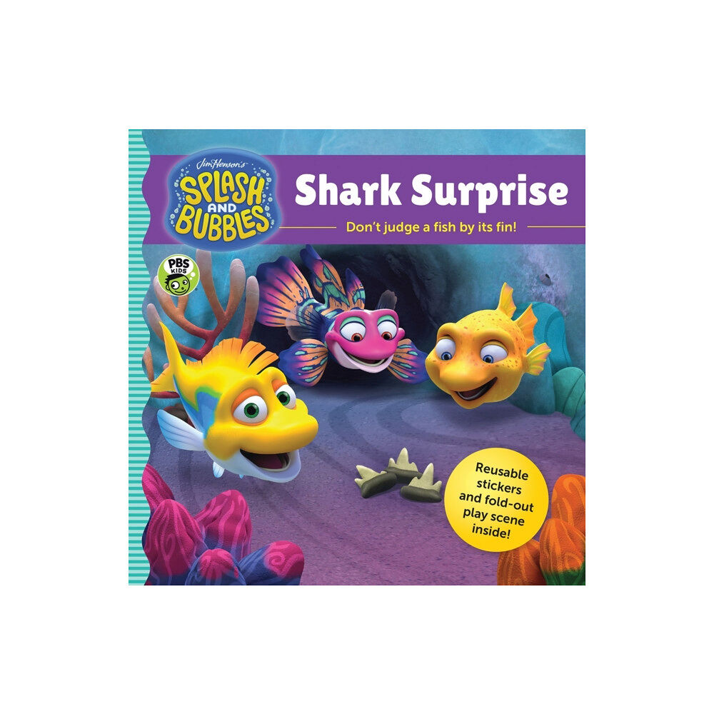 Houghton Mifflin Harcourt Publishing Company Splash and Bubbles: Shark Surprise with sticker play scene (häftad, eng)