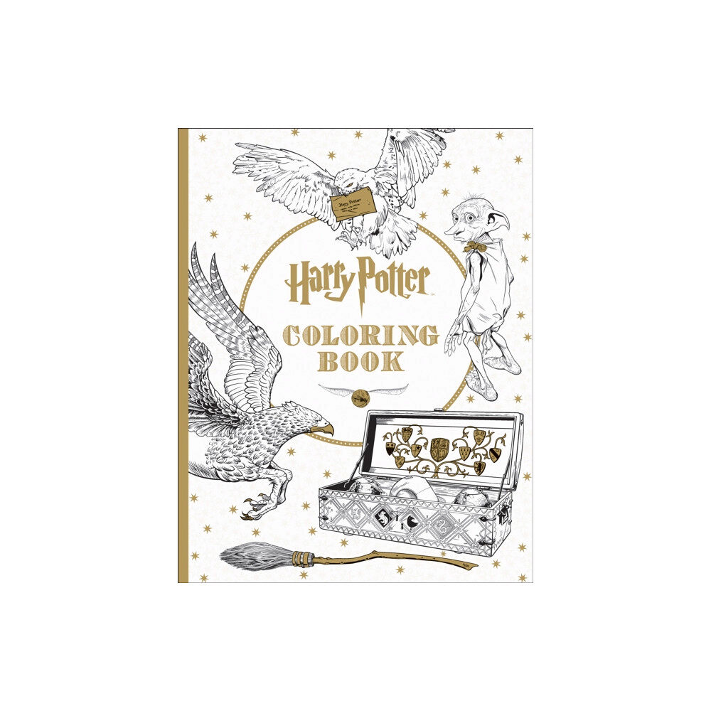 Scholastic Inc. Harry Potter Coloring Book (häftad, eng)