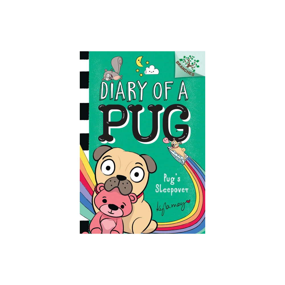 Scholastic Inc. Pug's Sleepover: A Branches Book (Diary of a Pug #6) (inbunden, eng)