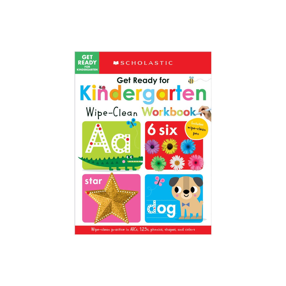 Not Stated Get Ready for Kindergarten Wipe-Clean Workbook: Scholastic Early Learners (Wipe Clean)