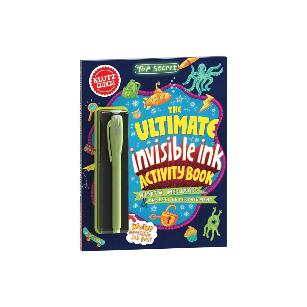 Scholastic Inc. Top Secret: The Ultimate Invisible Ink Activity Book (Klutz Activity Book) (inbunden, eng)