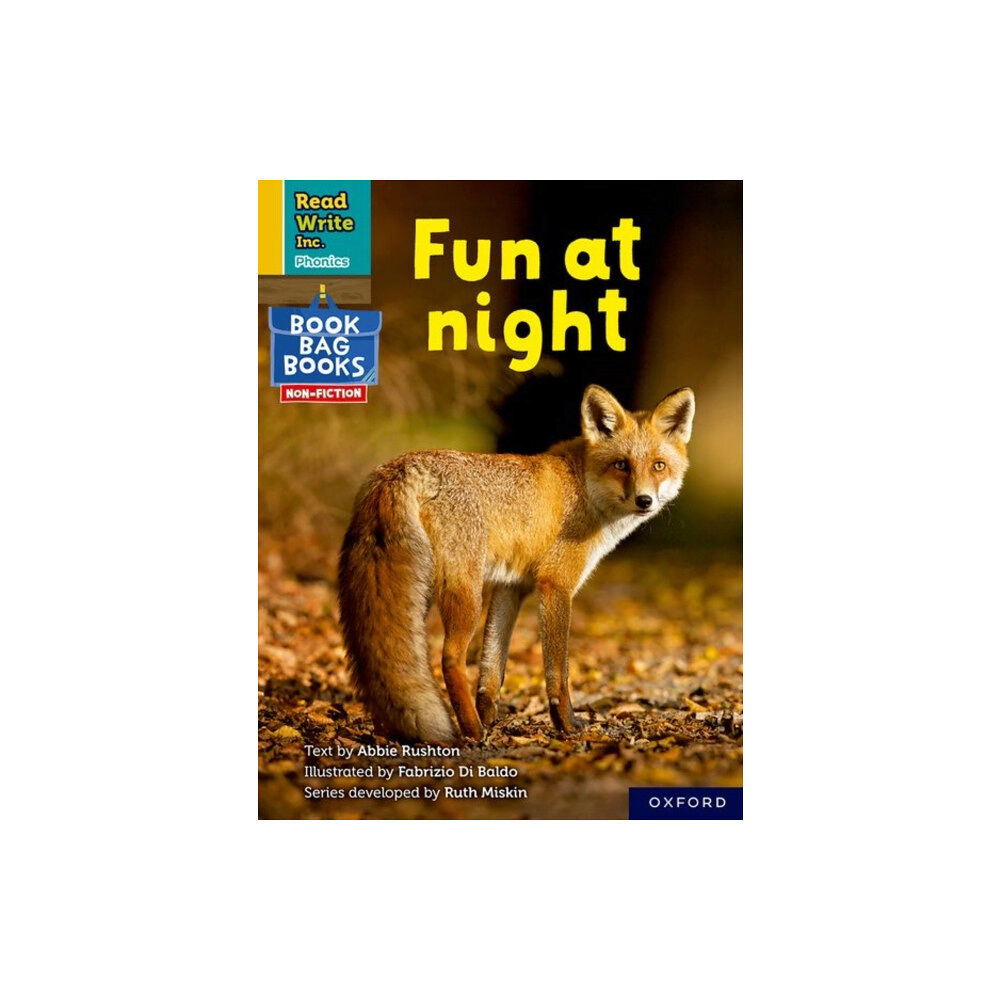 Oxford University Press Read Write Inc. Phonics: Fun at night (Yellow Set 5 NF Book Bag Book 8) (häftad, eng)