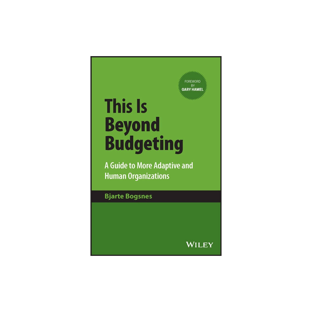 John Wiley & Sons Inc This Is Beyond Budgeting (inbunden, eng)