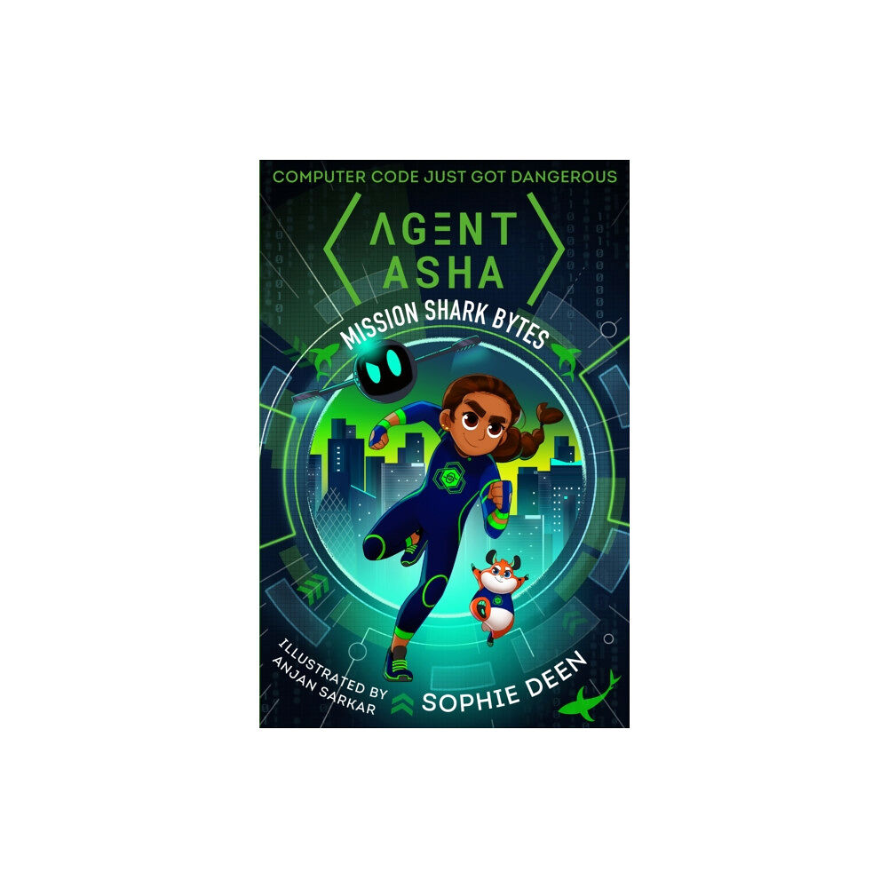 Walker Books Ltd Agent Asha: Mission Shark Bytes (häftad, eng)