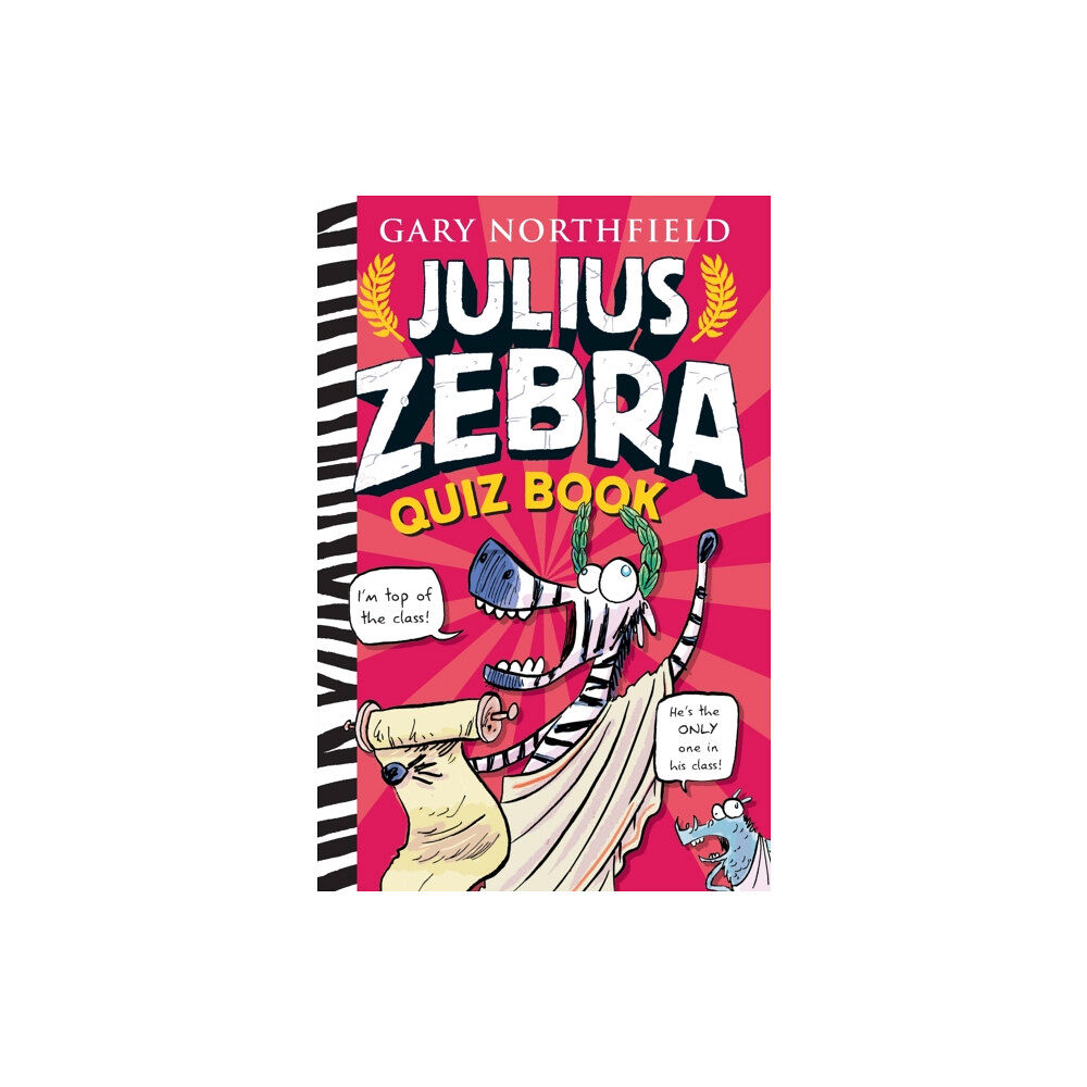 Walker Books Ltd Julius Zebra Quiz Book (häftad, eng)