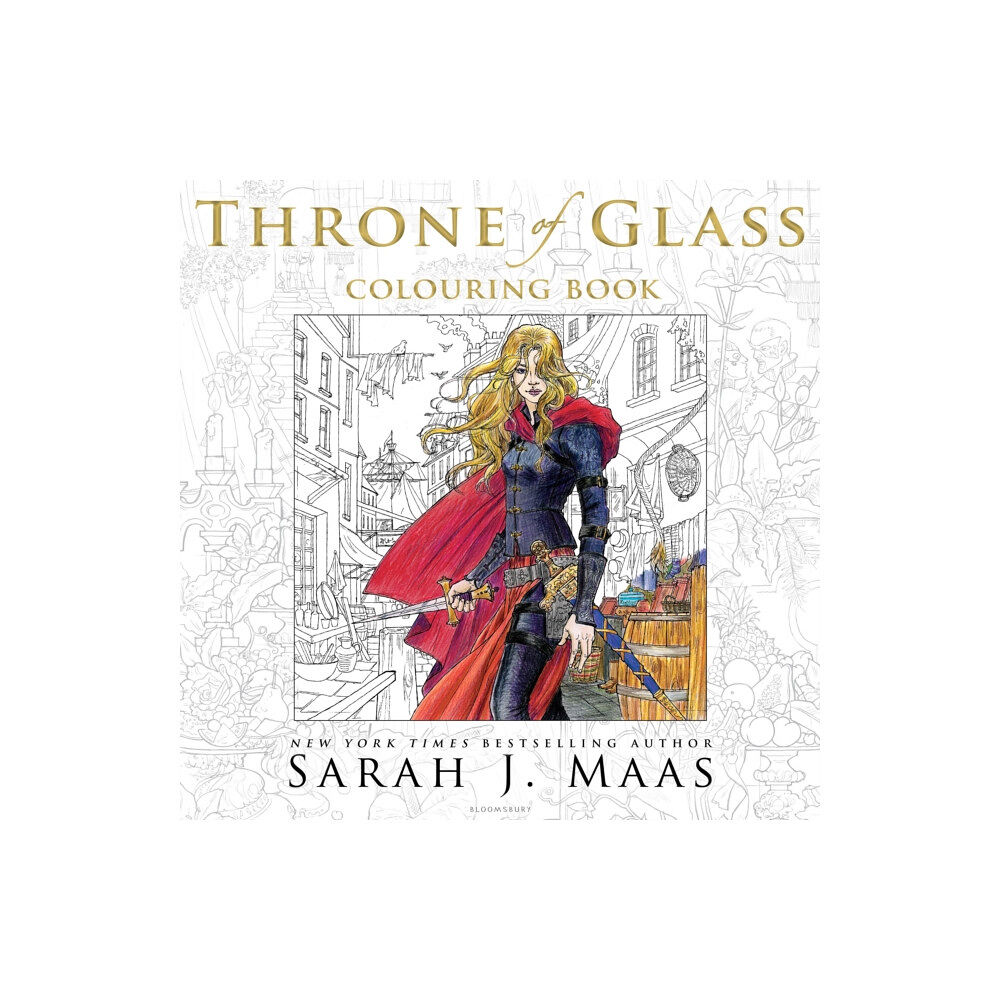 Bloomsbury Publishing PLC The Throne of Glass Colouring Book (häftad, eng)