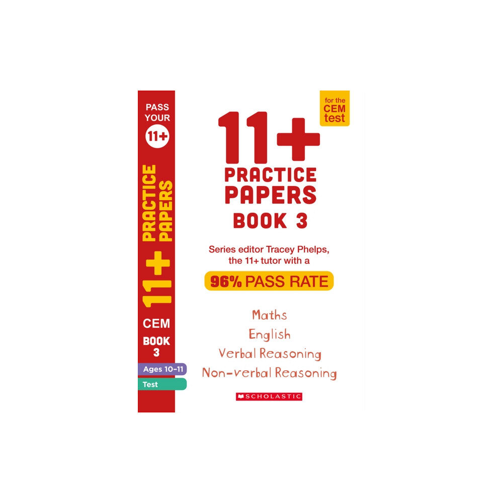 Scholastic 11+ Practice Papers for the CEM Test Ages 10-11 - Book 3 (häftad, eng)