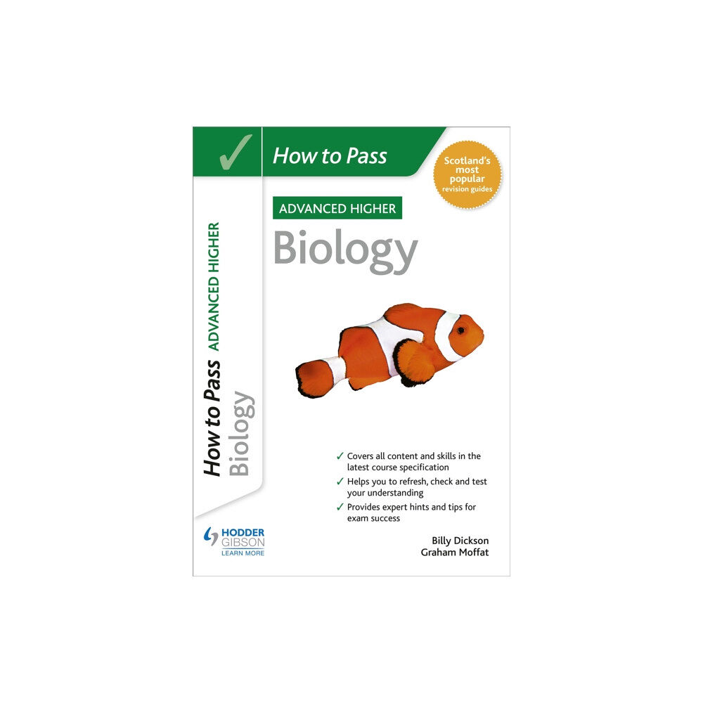 Hodder Education How to Pass Advanced Higher Biology (häftad, eng)