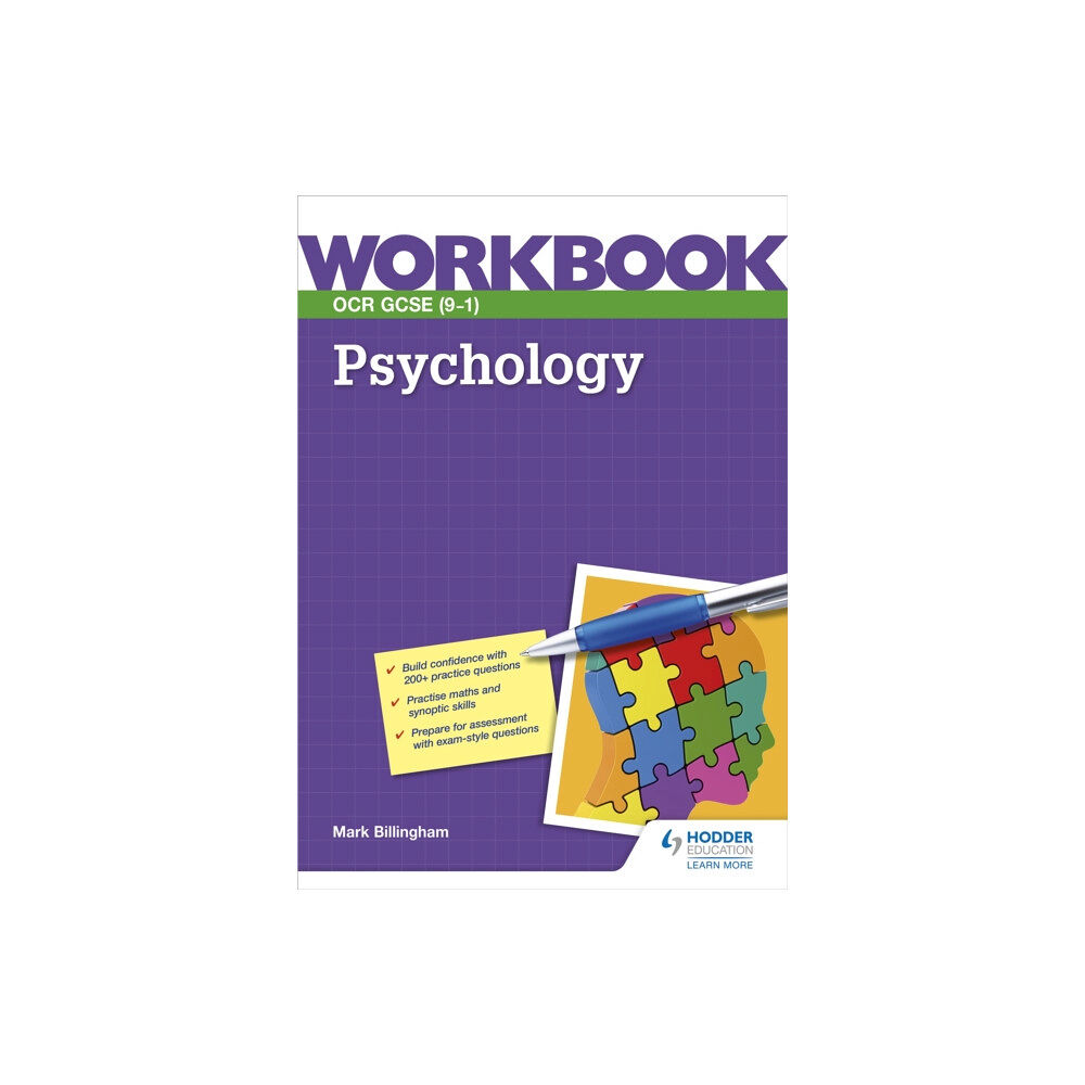 Hodder Education OCR GCSE (9-1) Psychology Workbook (häftad, eng)