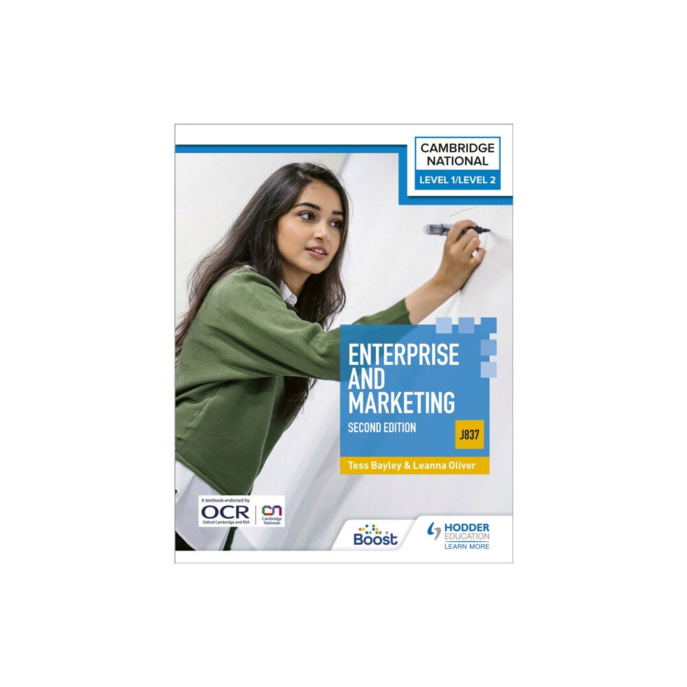 Hodder Education Level 1/Level 2 Cambridge National in Enterprise & Marketing (J837): Second Edition (häftad, eng)