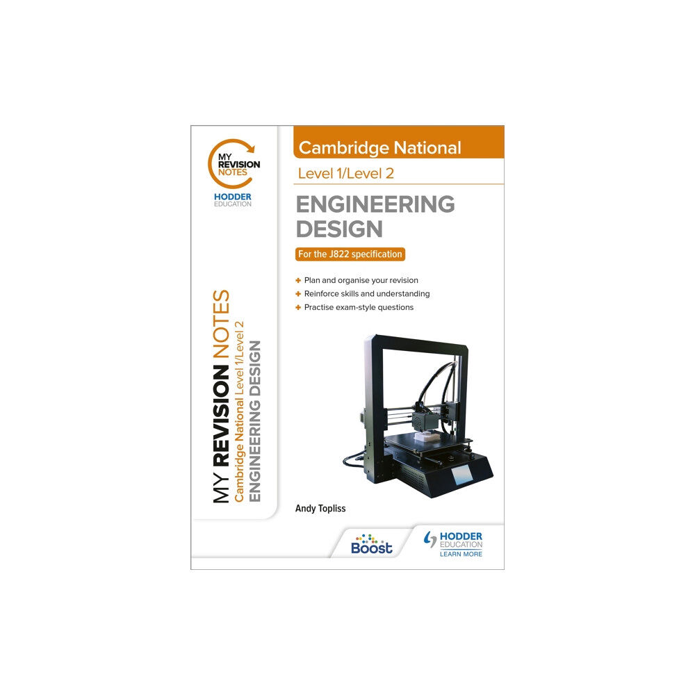 Hodder Education My Revision Notes: Level 1/Level 2 Cambridge National in Engineering Design (häftad, eng)