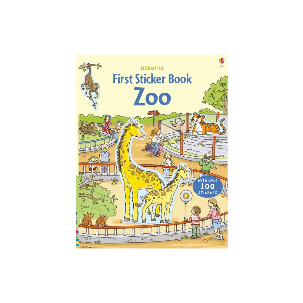 Usborne Publishing Ltd First Sticker Book Zoo (häftad, eng)