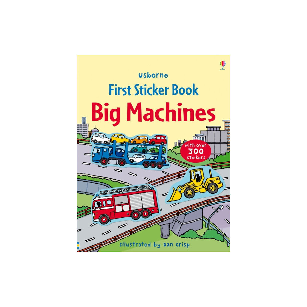 Usborne Publishing Ltd First Sticker Book Big Machines (häftad, eng)