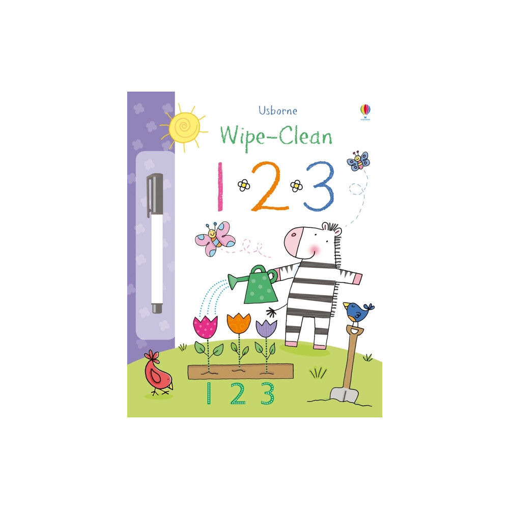 Usborne Publishing Ltd Wipe-Clean 123 (häftad, eng)