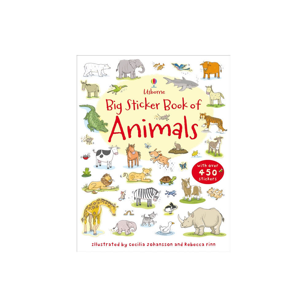 Usborne Publishing Ltd Big Sticker Book of Animals (häftad, eng)