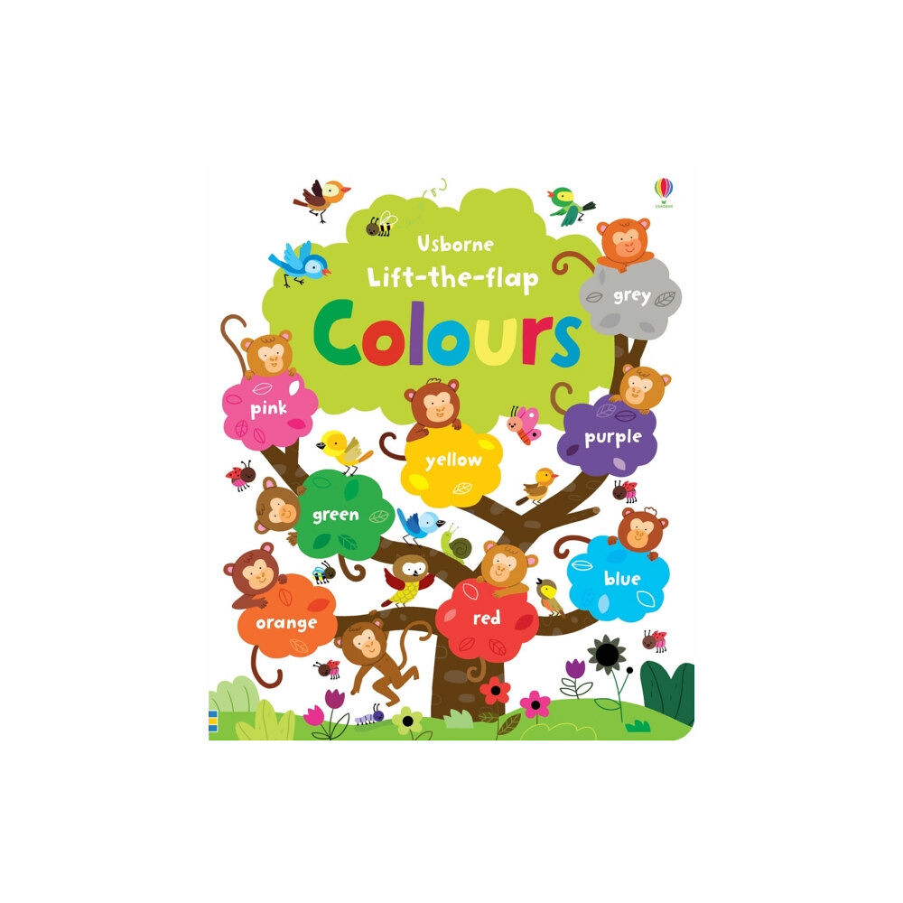 Usborne Publishing Ltd Lift-the-flap Colours (bok, board book, eng)