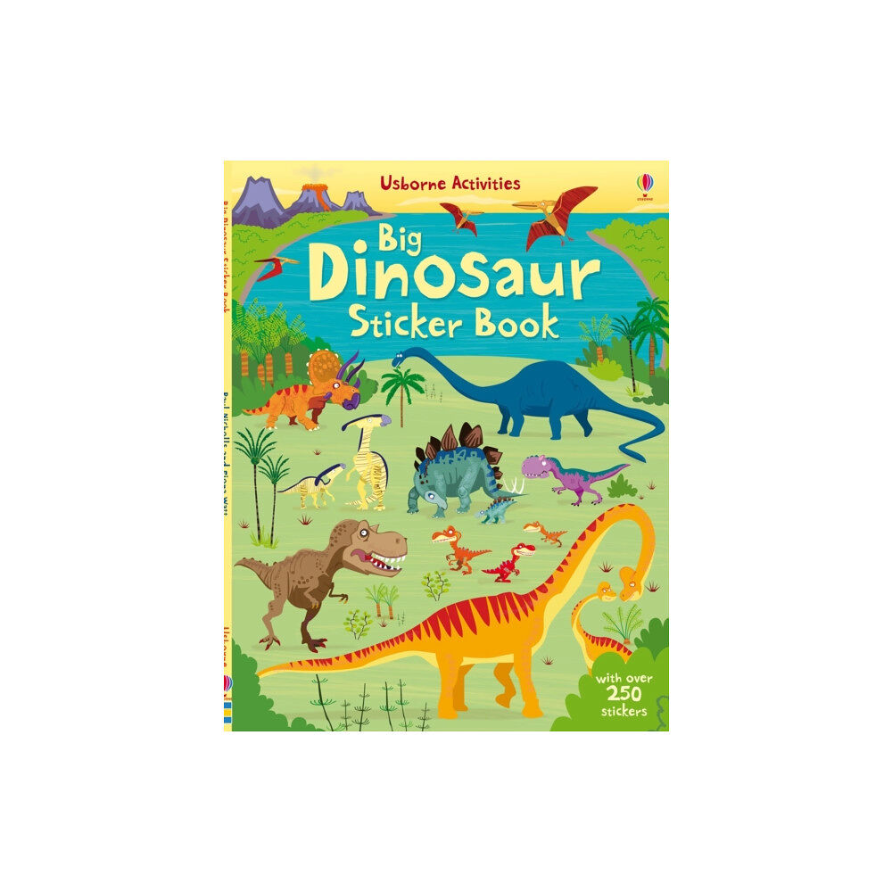 Usborne Publishing Ltd Big Dinosaur Sticker book (häftad, eng)