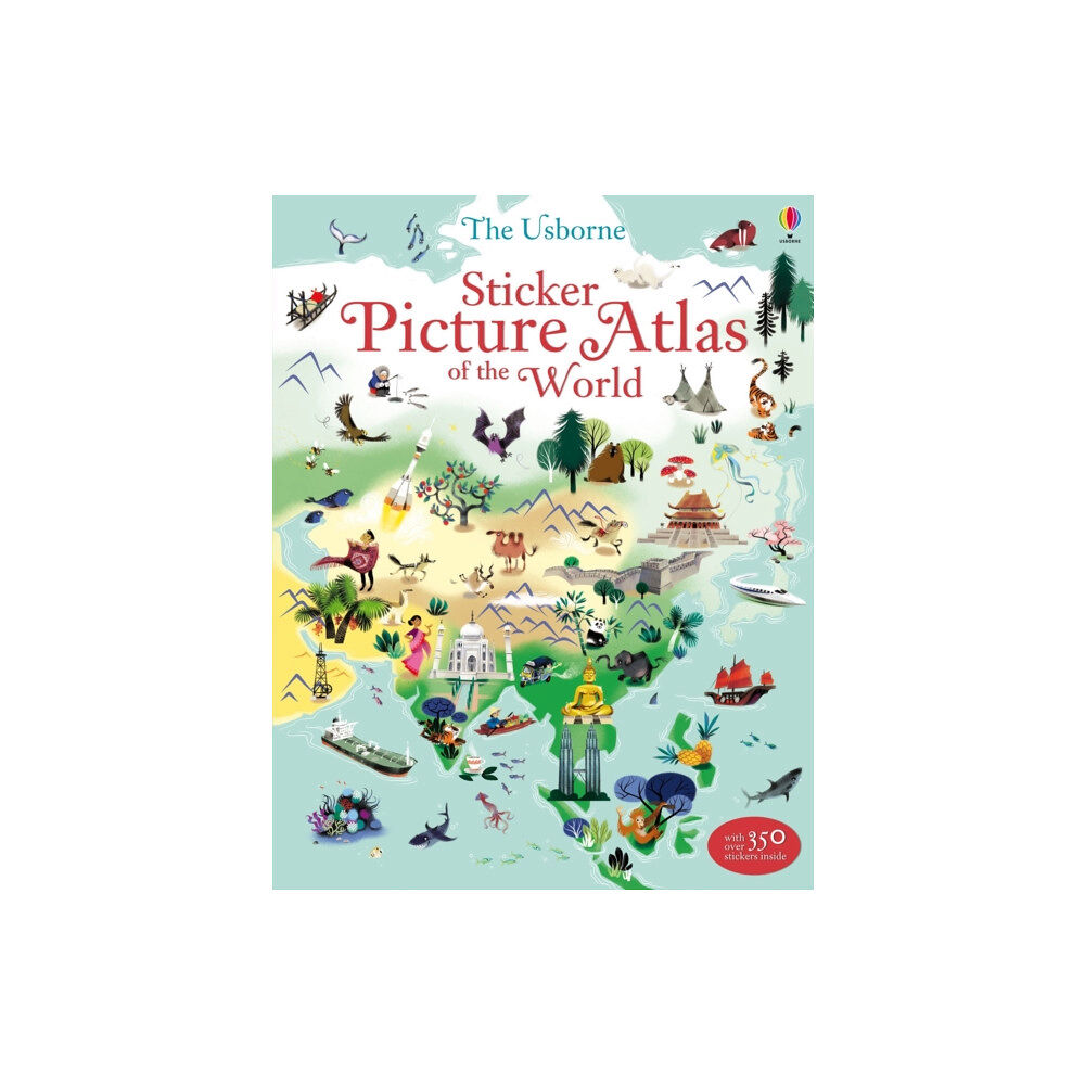 Usborne Publishing Ltd Sticker Picture Atlas of the World (häftad, eng)