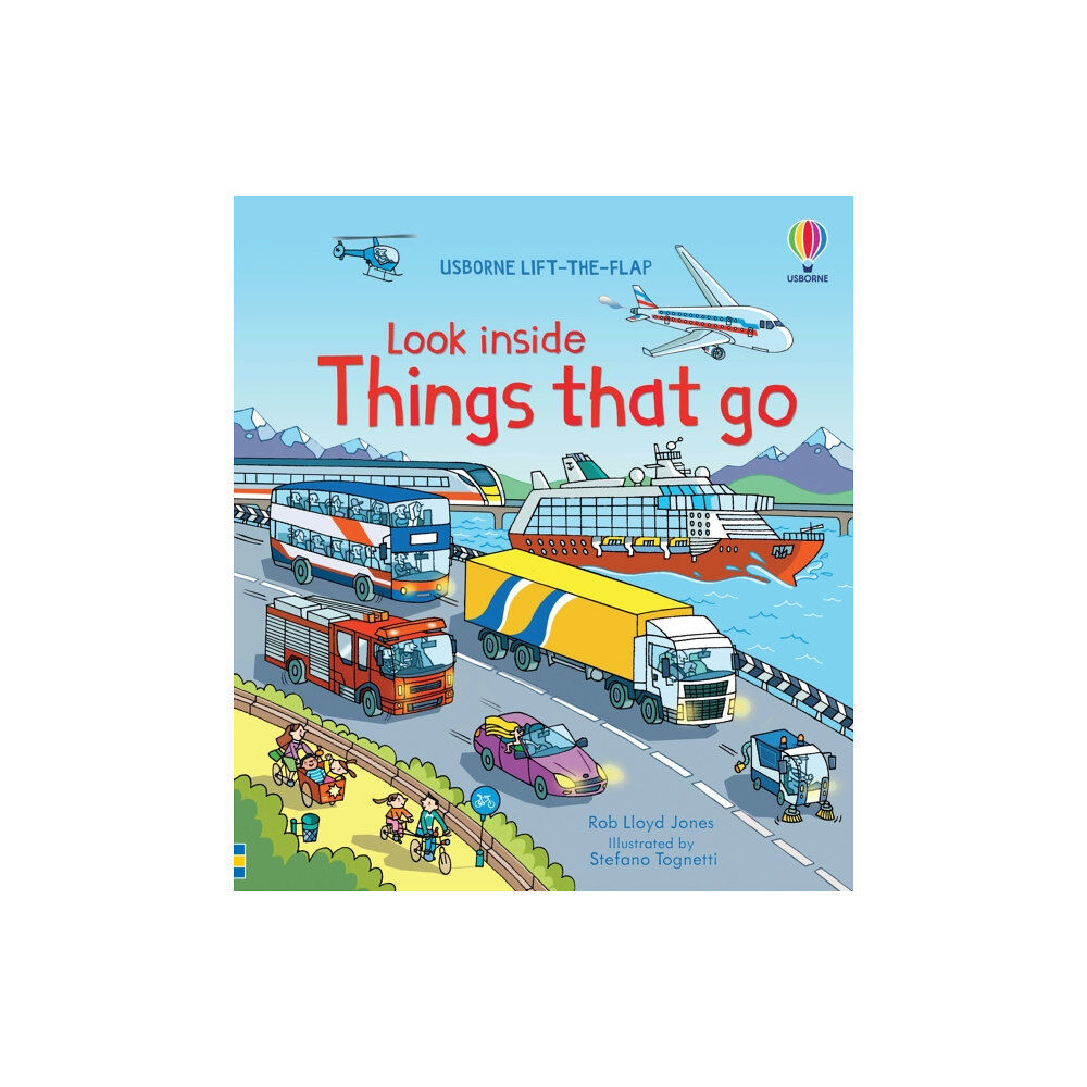 Usborne Publishing Ltd Look Inside Things That Go (bok, board book, eng)