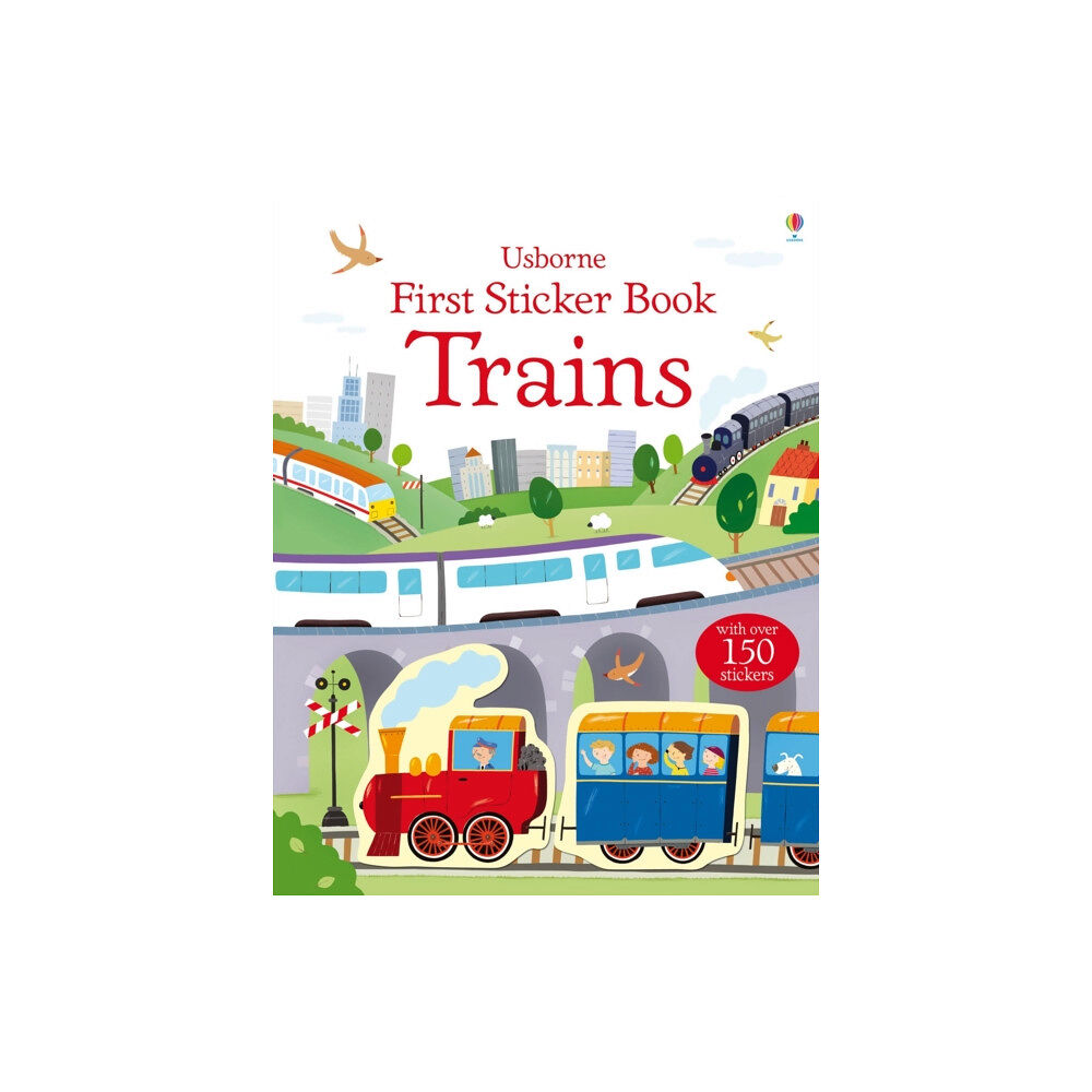 Usborne Publishing Ltd First Sticker Book Trains (häftad, eng)