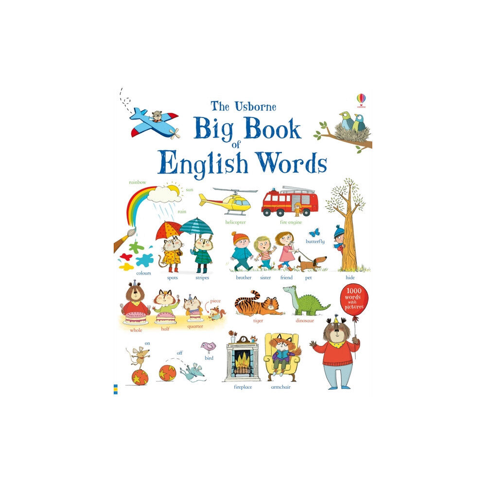 Usborne Publishing Ltd Big Book of English Words (bok, board book, eng)